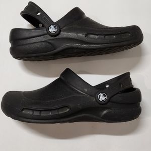 Crocs unisex work clogs bistro  ESD style women's 9 men's 7
